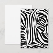 Zebra-Muster (Vorne/Hinten)