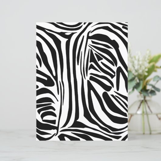 Zebra-Muster (Stehend Vorderseite)