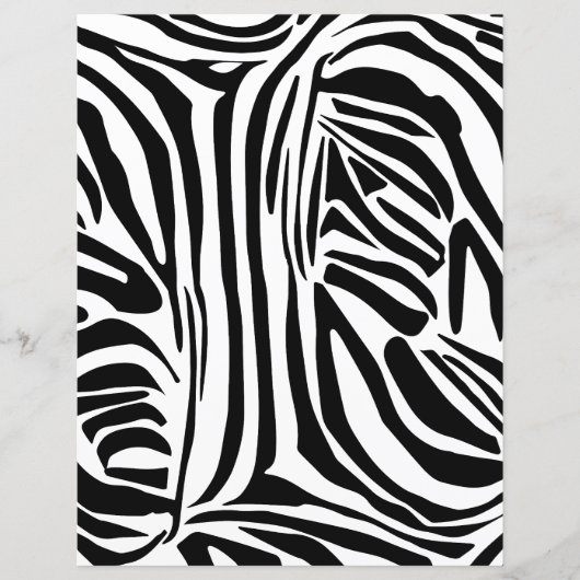 Zebra-Muster (Vorderseite)