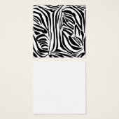 Zebra-Muster (Vorne & Hinten)