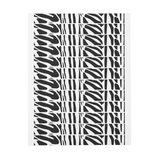 Zebra-Muster (Bogen)