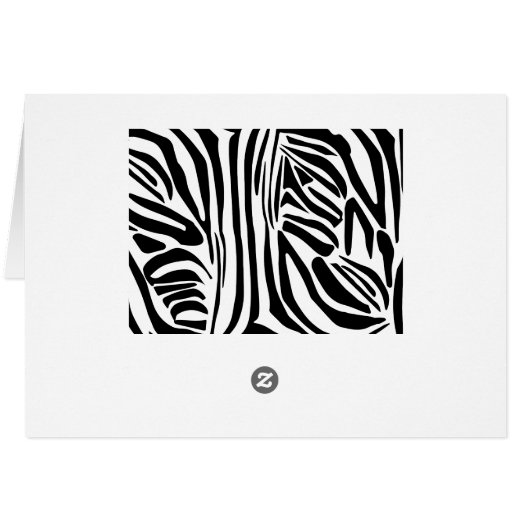 Zebra-Muster (Rückseite Horizontal)