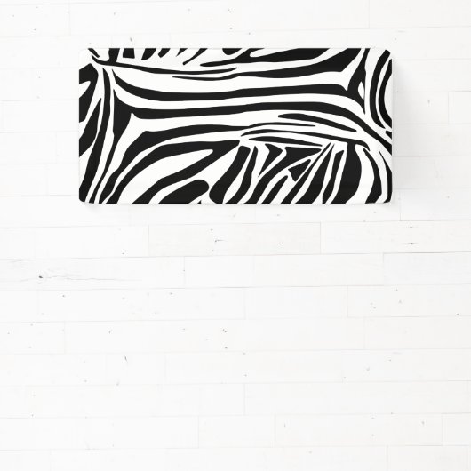 Zebra-Muster Banner (InSitu)