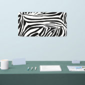 Zebra-Muster Banner (Messe)