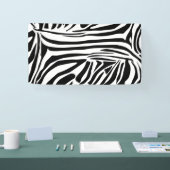 Zebra-Muster Banner (Messe)