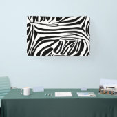 Zebra-Muster Banner (Messe)