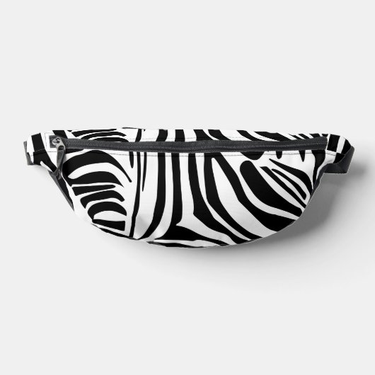 Zebra-Muster Bauchtasche (Ablage )