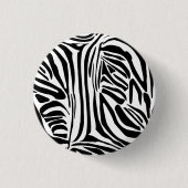 Zebra-Muster Button (Vorderseite)