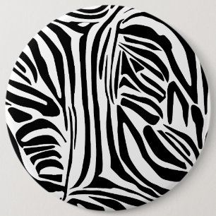 Zebra-Muster Button