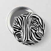 Zebra-Muster Button (Vorne & Hinten)