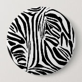 Zebra-Muster Button (Vorderseite)