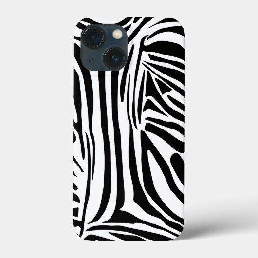 Zebra-Muster Case-Mate iPhone Hülle (Rückseite)
