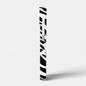 Zebra-Muster Case-Mate iPhone Hülle (Rückseite / Links)