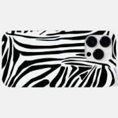Zebra-Muster Case-Mate iPhone Hülle (Rückseite (Horizontal))