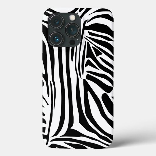Zebra-Muster Case-Mate iPhone Hülle (Rückseite)
