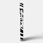 Zebra-Muster Case-Mate iPhone Hülle (Rückseite / Links)
