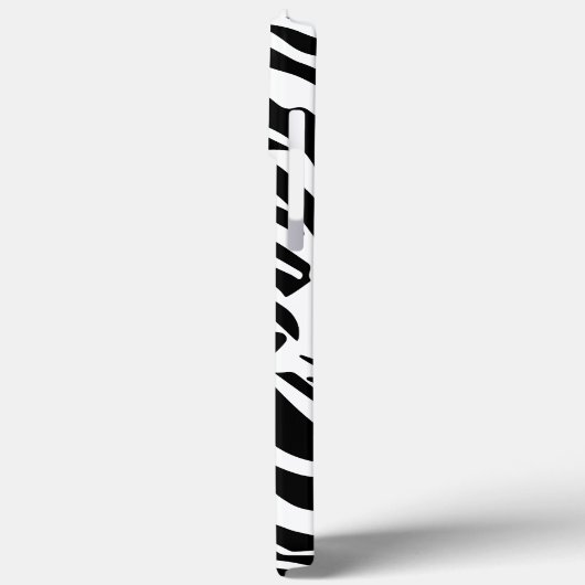 Zebra-Muster Case-Mate iPhone Hülle (Rückseite / Links)