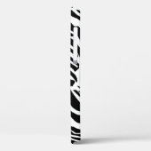 Zebra-Muster Case-Mate iPhone Hülle (Rückseite / Links)