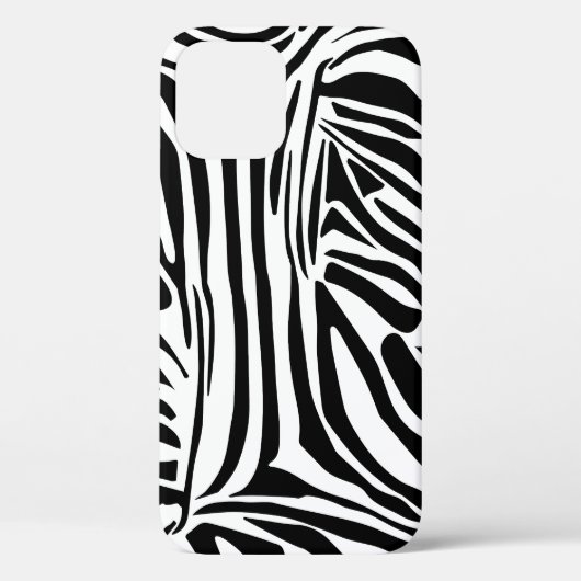 Zebra-Muster Case-Mate iPhone Hülle (Rückseite)