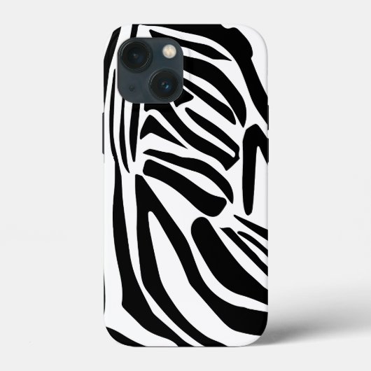 Zebra-Muster Case-Mate iPhone Hülle (Rückseite)