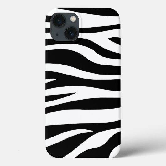 Zebra-Muster Case-Mate iPhone Hülle (Rückseite)