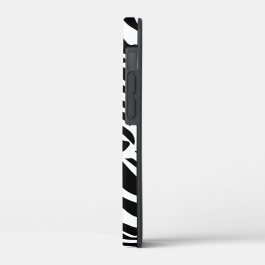 Zebra-Muster Case-Mate iPhone Hülle (Rückseite / Links)