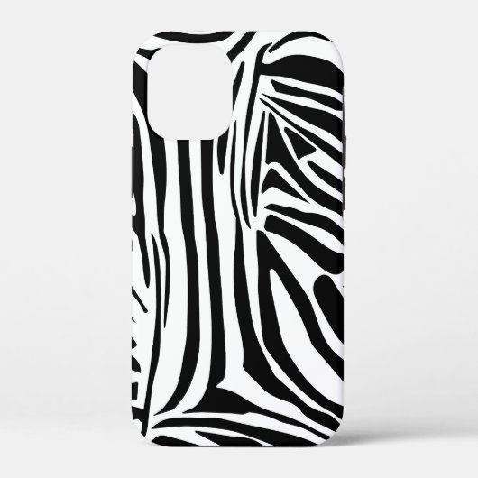 Zebra-Muster Case-Mate iPhone Hülle (Rückseite)