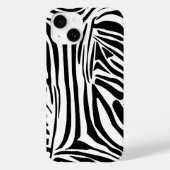 Zebra-Muster Case-Mate iPhone Hülle (Rückseite)
