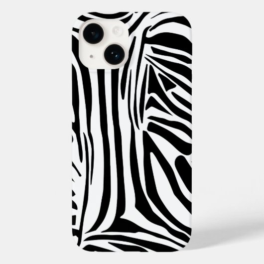 Zebra-Muster Case-Mate iPhone Hülle (Rückseite)