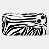 Zebra-Muster Case-Mate iPhone Hülle (Rückseite (Horizontal))