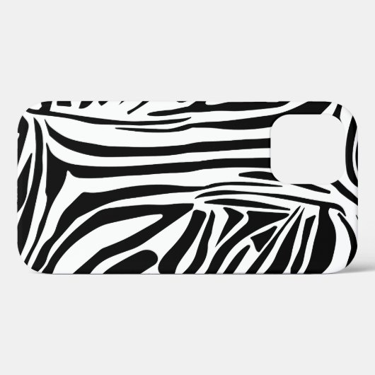 Zebra-Muster Case-Mate iPhone Hülle (Rückseite (Horizontal))