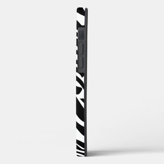 Zebra-Muster Case-Mate iPhone Hülle (Rückseite / Links)