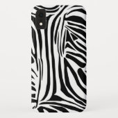 Zebra-Muster Case-Mate iPhone Hülle (Rückseite)