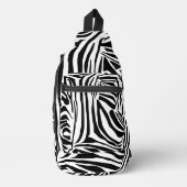 Zebra-Muster Crossbody Bag (Vorderseite)