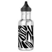 Zebra-Muster Edelstahlflasche (Rechts)