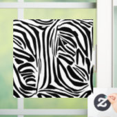 Zebra-Muster Fensteraufkleber (Zuhause)