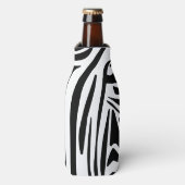 Zebra-Muster Flaschenkühler (Flaschenvorderseite)