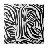 Zebra-Muster Fliese (Vorderseite)