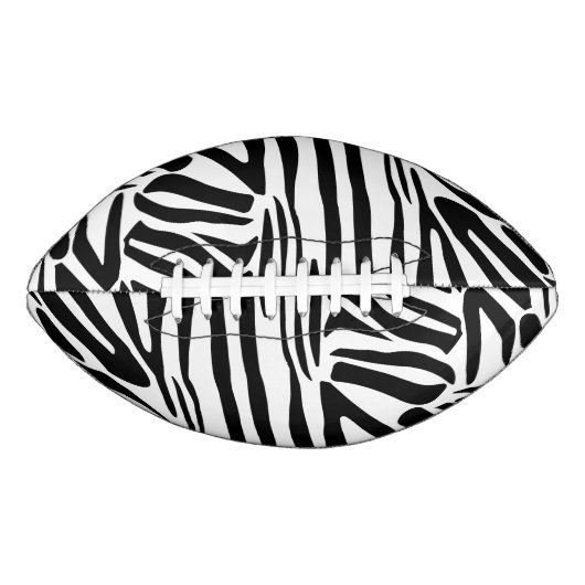 Zebra-Muster Football (Vorderseite)