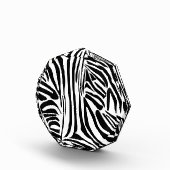 Zebra-Muster Fotoblock (Rechts)