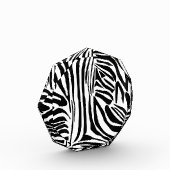 Zebra-Muster Fotoblock (Links)
