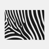 ZEBRA Muster Fußmatte (Vorderseite)
