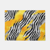 Zebra-Muster Fußmatte (Vorderseite)