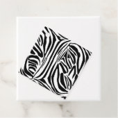 Zebra-Muster Geschenkanhänger (Beispiel)