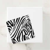 Zebra-Muster Geschenkanhänger (Beispiel)
