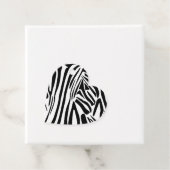 Zebra-Muster Geschenkanhänger (Beispiel)