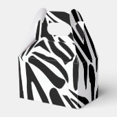 Zebra-Muster Geschenkschachtel (Vorderseite)