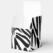 Zebra-Muster Geschenkschachtel (Geöffnet)