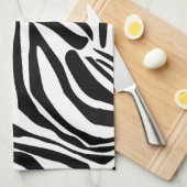 Zebra-Muster Geschirrtuch (Viertel Falte)