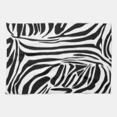 Zebra-Muster Geschirrtuch (Horizontal)
